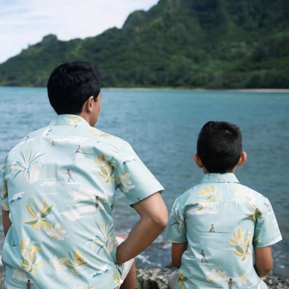 Kahala X Nick Kuchar Boys Aloha Shirt